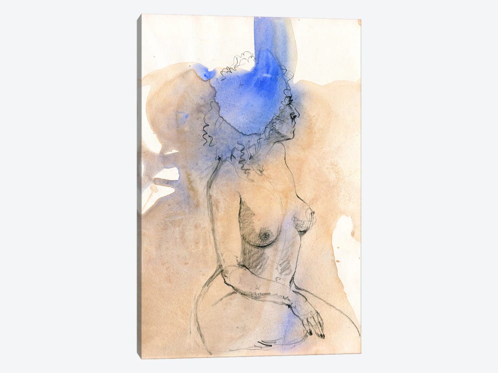 A Soft Portrait Of The Female Body by Samira Yanushkova 1-piece Canvas Artwork