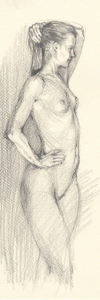 Middle Eastern Artists: Naked Euphoria by Samira Yanushkova