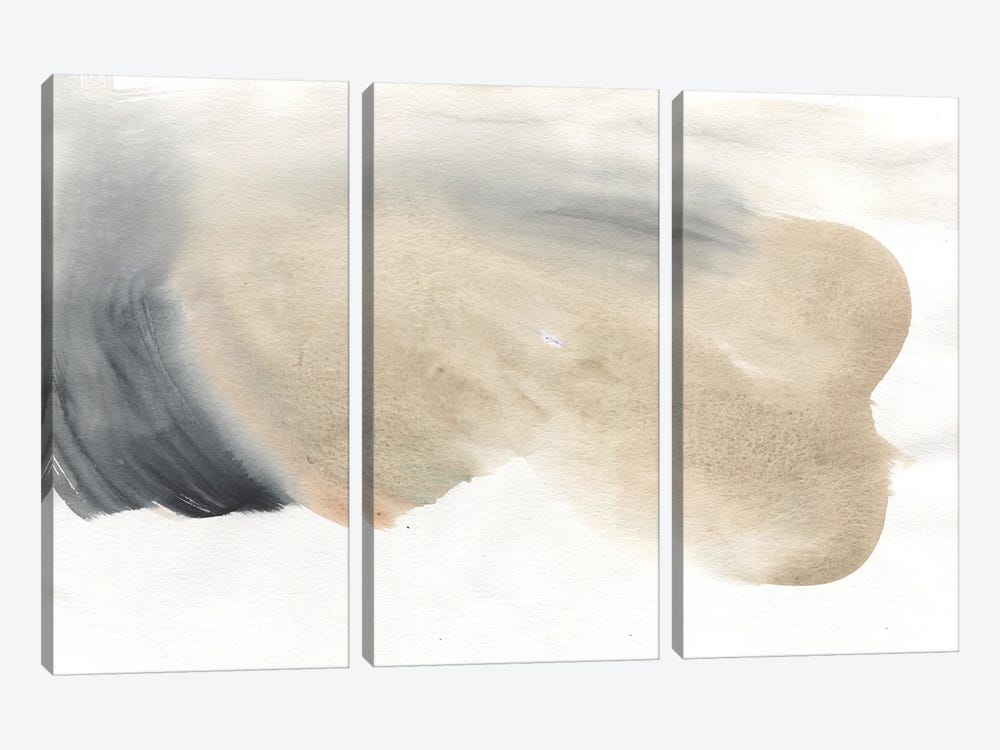 Transcendental Fusion Of Forms by Samira Yanushkova 3-piece Canvas Print