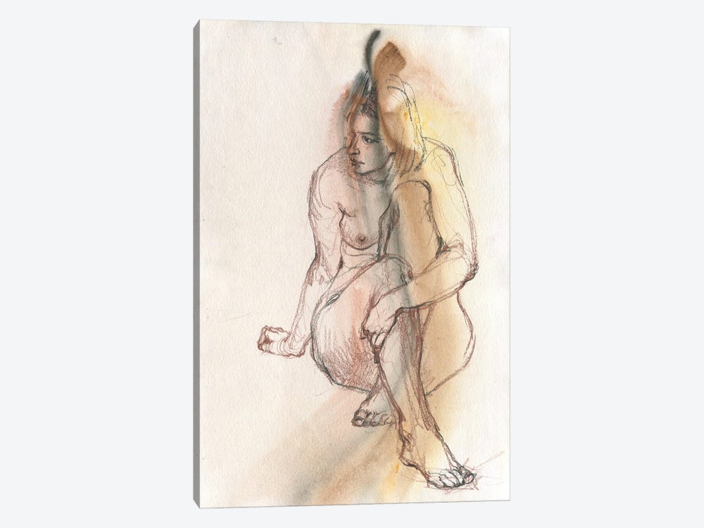 Whispered Seduction by Samira Yanushkova 1-piece Canvas Print