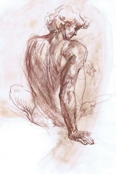 Samira Yanushkova: Serenade Of Apollo - Male Sketches by Samira Yanushkova