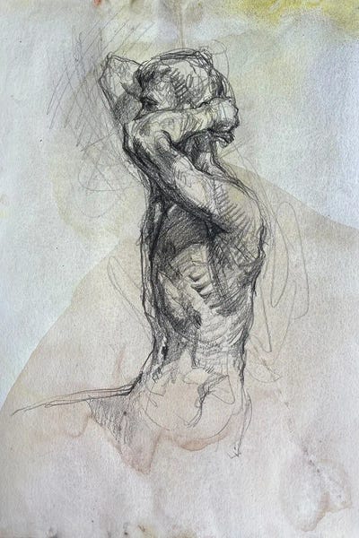Samira Yanushkova: Sketches Of Masculine Grace by Samira Yanushkova
