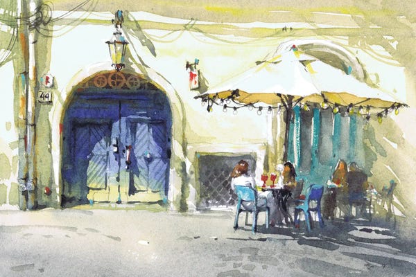 Samira Yanushkova: Old Town Café Translated by Samira Yanushkova