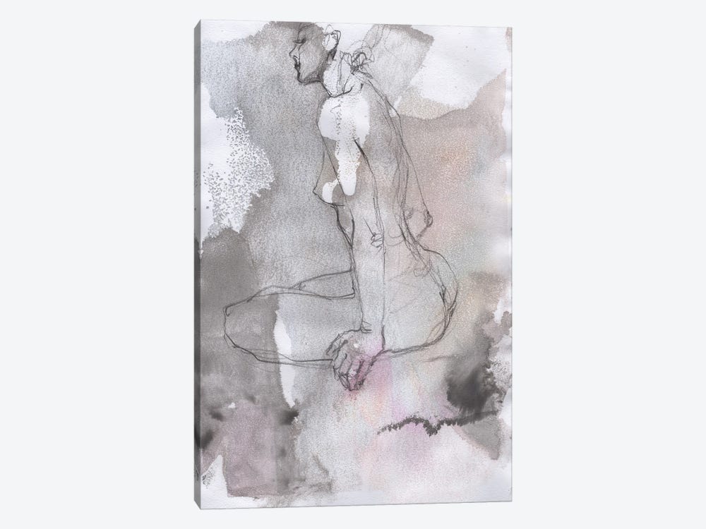 Beautiful Naked Woman by Samira Yanushkova 1-piece Canvas Art