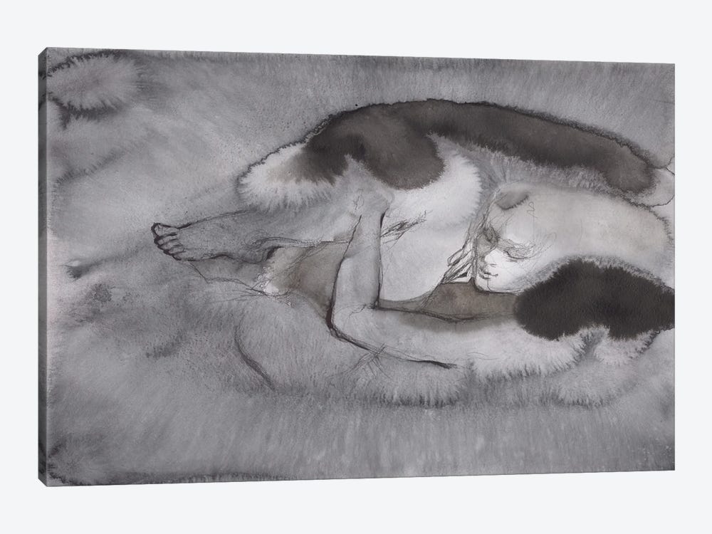 Girl's Dream by Samira Yanushkova 1-piece Canvas Art Print