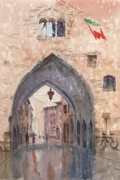 Picturesque Past by Samira Yanushkova multi panel art