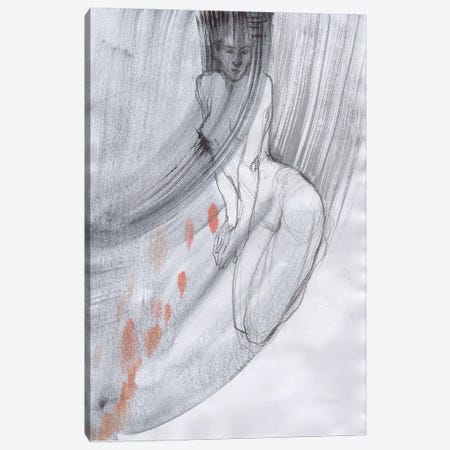 Abstract Nude Girl Canvas Print #SYH79} by Samira Yanushkova Canvas Print