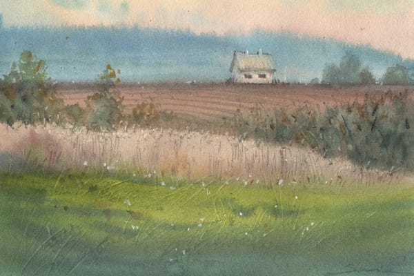 Samira Yanushkova: Rustic Countryside Farmstead by Samira Yanushkova