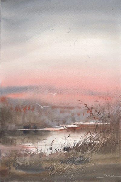 Subtle Landscapes: Calming Landscape by Samira Yanushkova