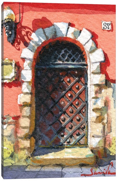 Antique Gates Canvas Art Print - Samira Yanushkova