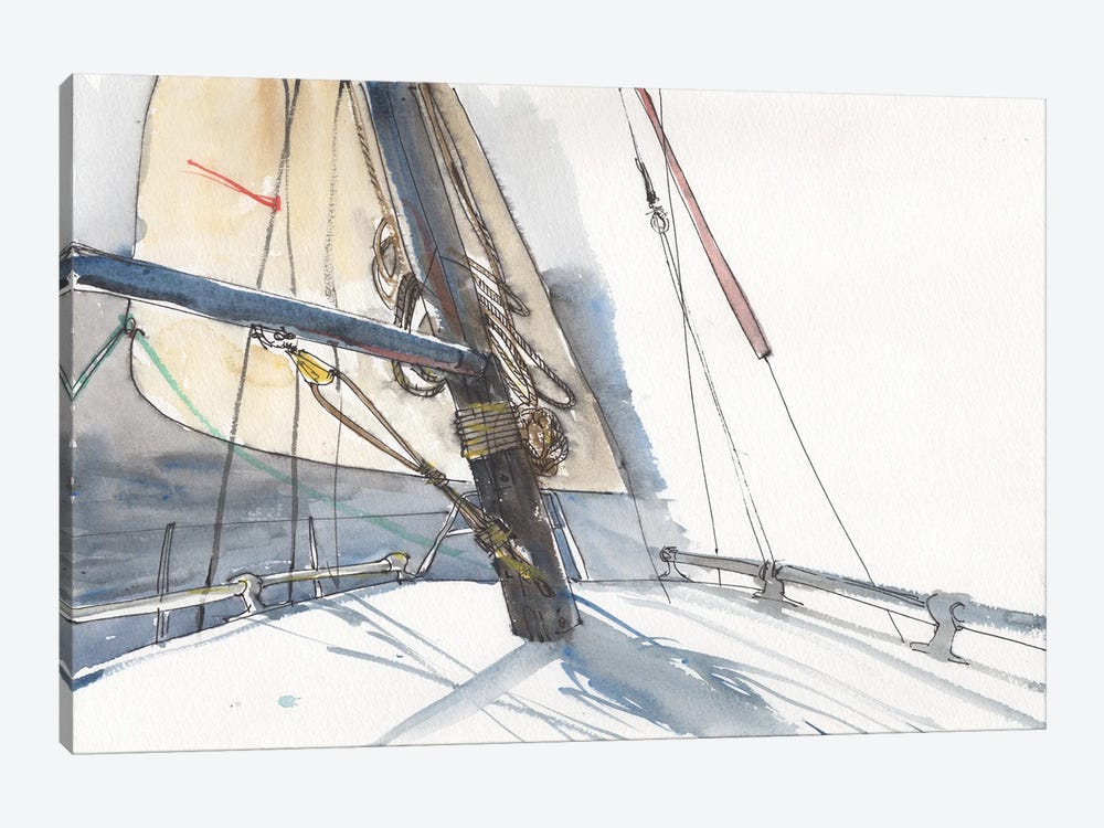 Favourable Wind by Samira Yanushkova 1-piece Canvas Print