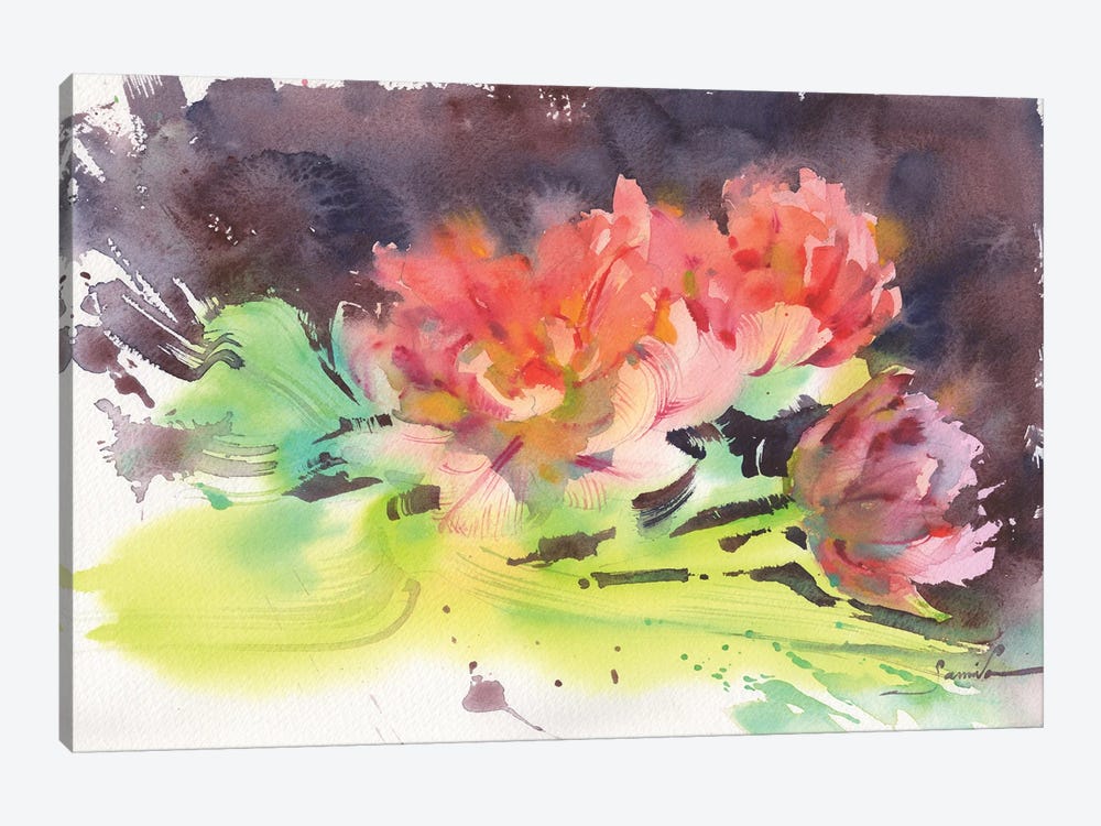 Bright Bouquet by Samira Yanushkova 1-piece Art Print
