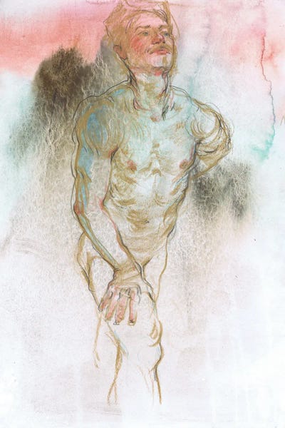 Masculine Elegance by Samira Yanushkova multi panel art