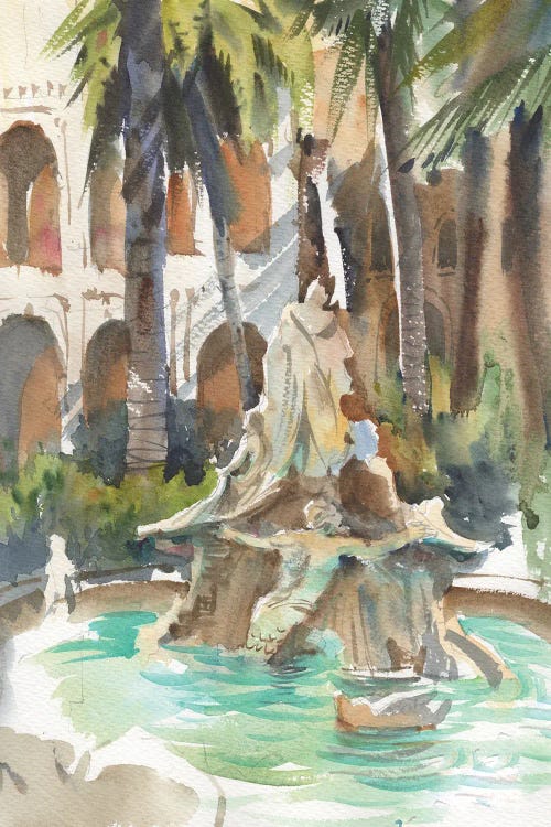 Fountain In Italy