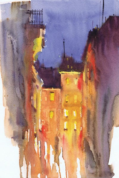 Samira Yanushkova: Night City by Samira Yanushkova