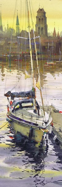Samira Yanushkova: Yacht Against The Past by Samira Yanushkova