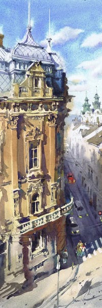 Samira Yanushkova: Street Idyll by Samira Yanushkova