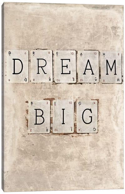 Dream Big Canvas Art Print - Symposium Design