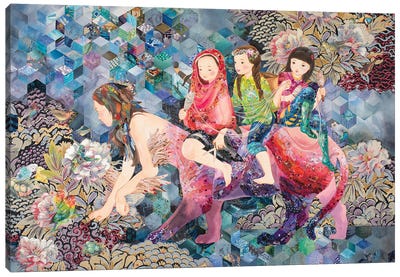Moirai Canvas Art Print - Suyeon Na