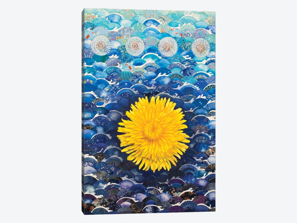 Sea Of Dandelion by Suyeon Na 1-piece Canvas Print