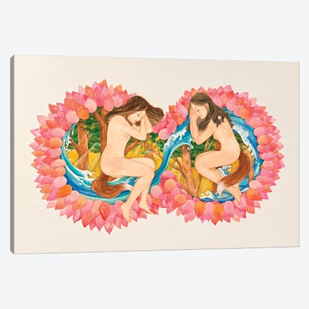 Twins Canvas Print #SYO31} by Suyeon Na Canvas Art