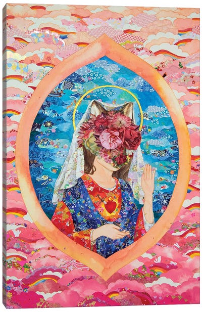 Virgin Mary Canvas Art Print - Suyeon Na