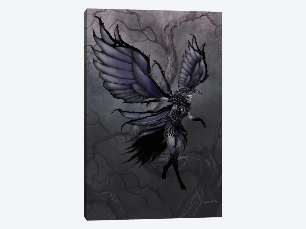 Raven Fairy by Stanley Morrison 1-piece Canvas Print