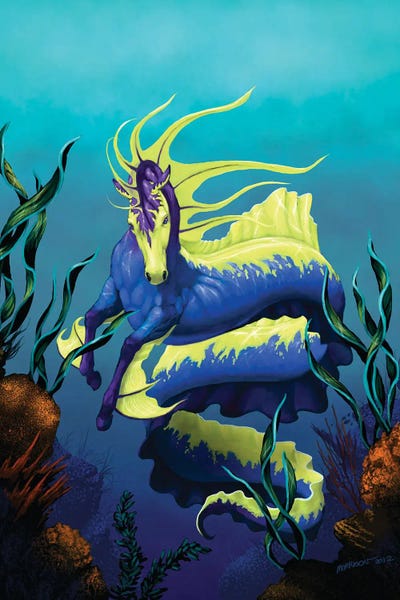 Dragons: Ribbon Hippocampus by Stanley Morrison