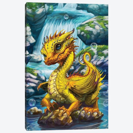 Rubber Duck Dragon Canvas Print #SYR106} by Stanley Morrison Canvas Print