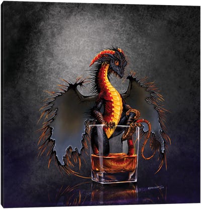 Rum Dragon Canvas Art Print - Stanley Morrison