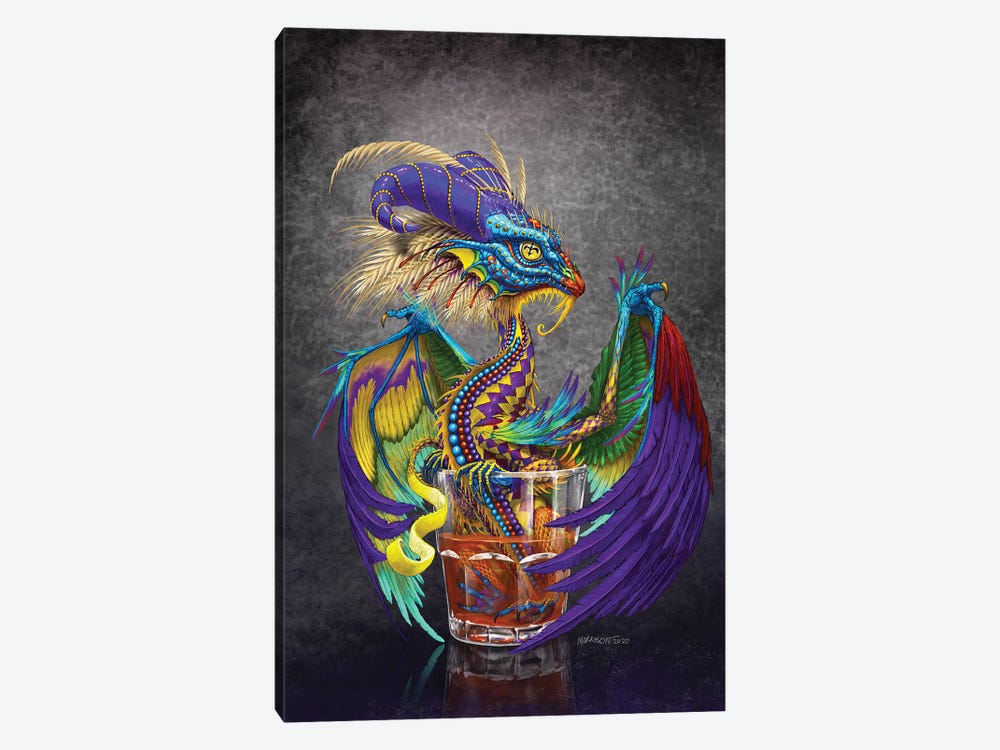 Sazerac Dragon by Stanley Morrison 1-piece Canvas Print