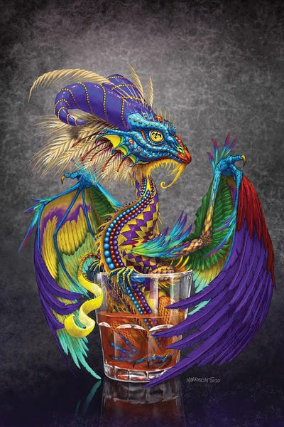 Dragons: Sazerac Dragon by Stanley Morrison