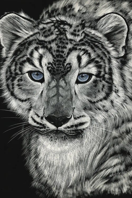 Snow Dragon Leopard by Stanley Morrison wall art