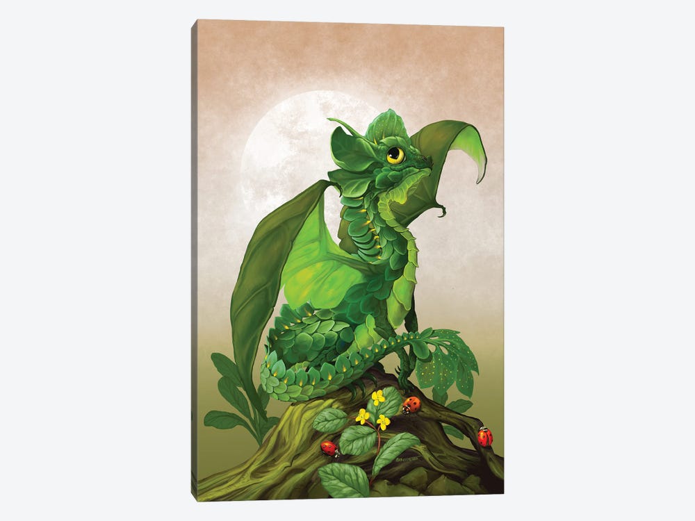 Spinach Dragon by Stanley Morrison 1-piece Canvas Artwork