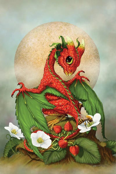 Dragons: Strawberry Dragon by Stanley Morrison