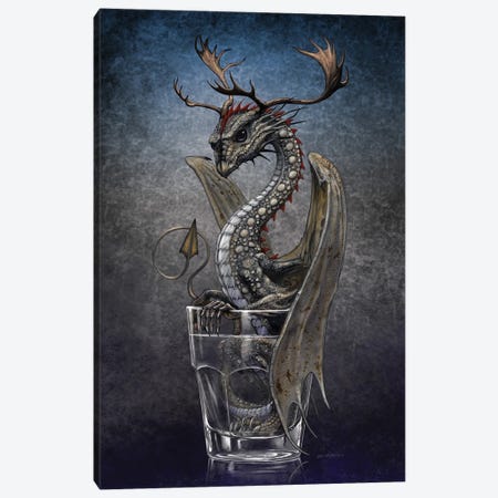 Vodka Dragon Canvas Print #SYR135} by Stanley Morrison Canvas Wall Art