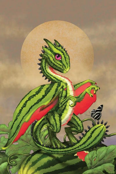 Stanley Morrison: Watermelon Dragon by Stanley Morrison