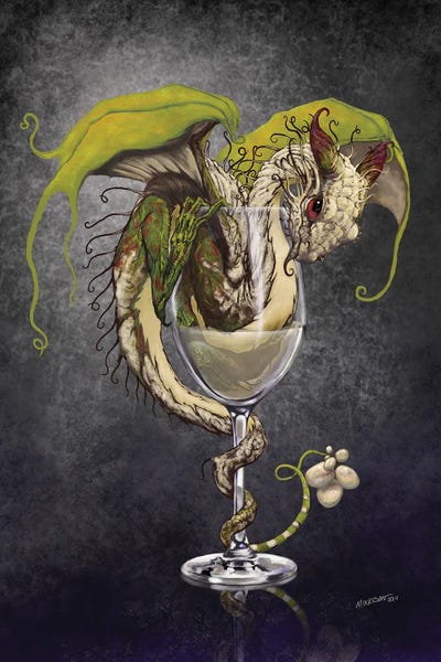 Stanley Morrison: White Wine Dragon by Stanley Morrison