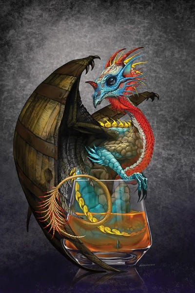 Dragons: Bourbon Dragon by Stanley Morrison