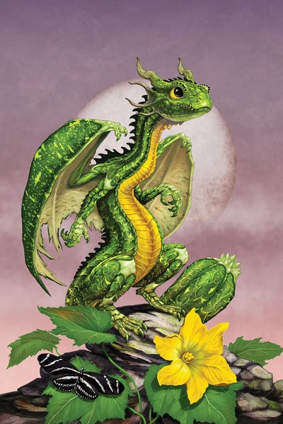 Dragons: Zucchini Dragon by Stanley Morrison