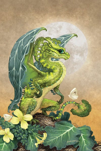 Stanley Morrison: Broccoli Dragon by Stanley Morrison