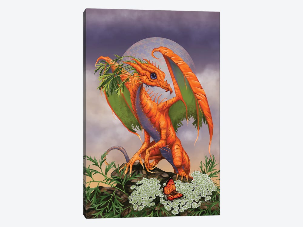 Carrot Dragon by Stanley Morrison 1-piece Canvas Art