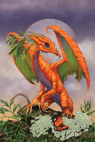 Dragons: Carrot Dragon by Stanley Morrison