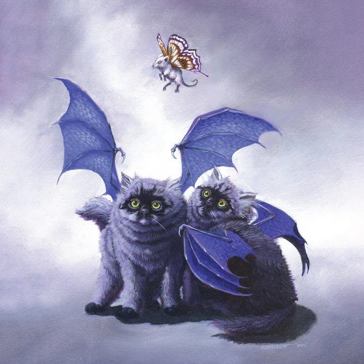 Catabat Saack by Stanley Morrison wall art