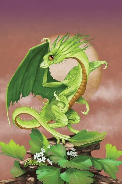Stanley Morrison: Celery Dragon by Stanley Morrison