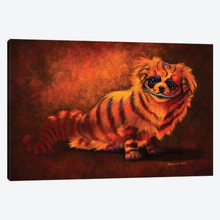 Cheshire eanine Canvas Print #SYR26} by Stanley Morrison Canvas Print