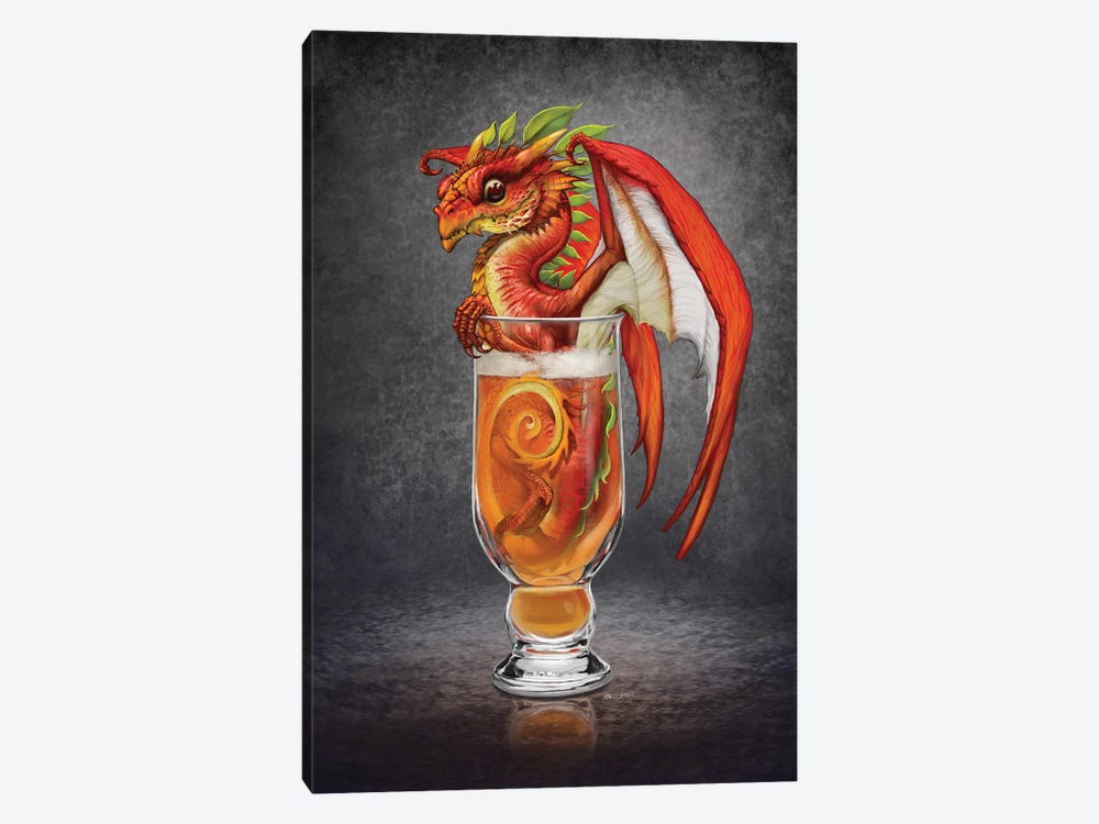 Cider Dragon by Stanley Morrison 1-piece Canvas Wall Art
