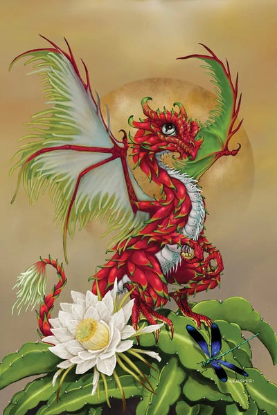 Dragon Fruit by Stanley Morrison multi panel art