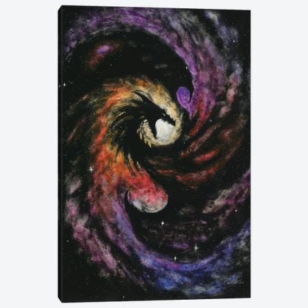 Dragon Galaxy Canvas Print #SYR39} by Stanley Morrison Canvas Print