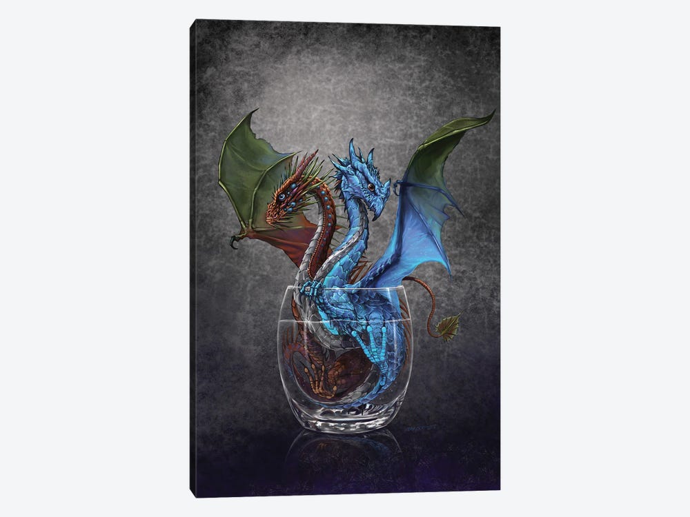 Gin & Tonic Dragon by Stanley Morrison 1-piece Canvas Art Print